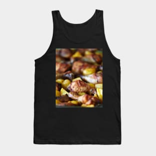 Chicken drumsticks and chips Tank Top